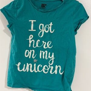 Teal Unicorn Graphic Tee by Cat & Jack
